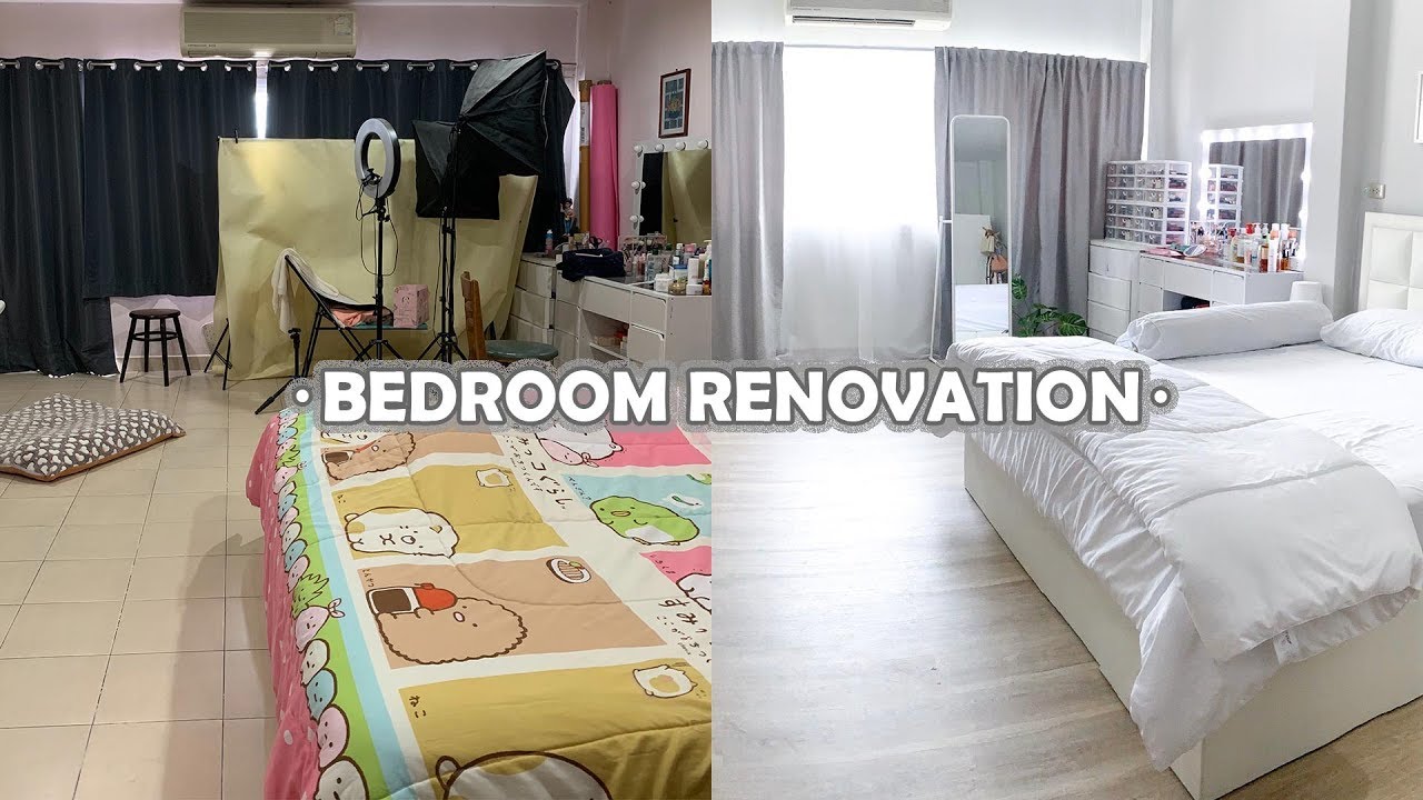 Bedroom Renovation รีโนเวทห้องนอน สไตล์มินิมอล I Prawwave