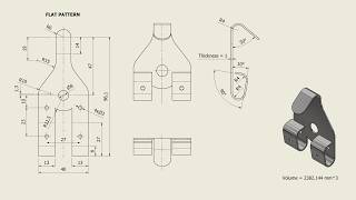 Tutorial Inventor - 720 SHEET METAL SM-025