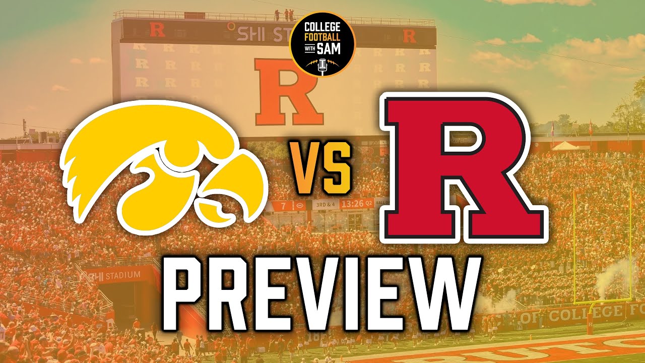 Iowa vs Rutgers Preview & Prediction YouTube