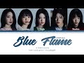 LE SSERAFIM Blue Flame 2023 Ver Lyrics 르세라핌 Blue Flame 2023 Ver 가사 Color Coded Lyrics 