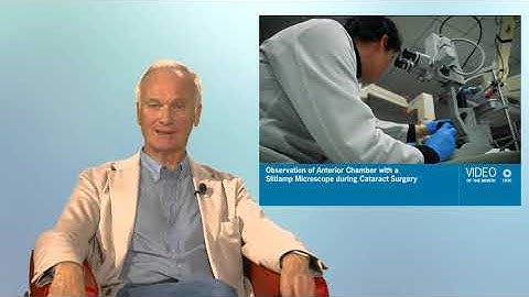 ESCRS Video Of The Month, April 2018: Observation of Anterior Chamber with a Slitlamp Microscope