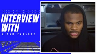 Micah Parsons Postgame Sound | #DALvsNYG | Dallas Cowboys 2023