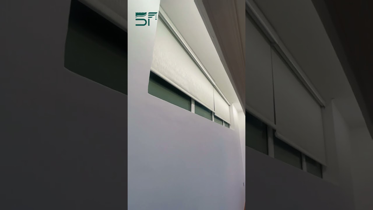 Motorized Blackout Roller Blinds | Motor City, Dubai | StyFect