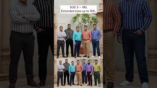 Custom made Bespoke 100 % Cotton and 100% Linen Shirts for Men|5XL|6XL|7XL|8XL|9XL|10XL upto 15XL