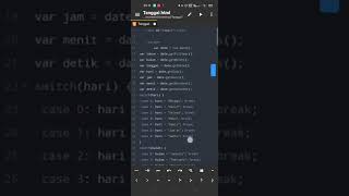 praktikum javascript menampilkan tanggal