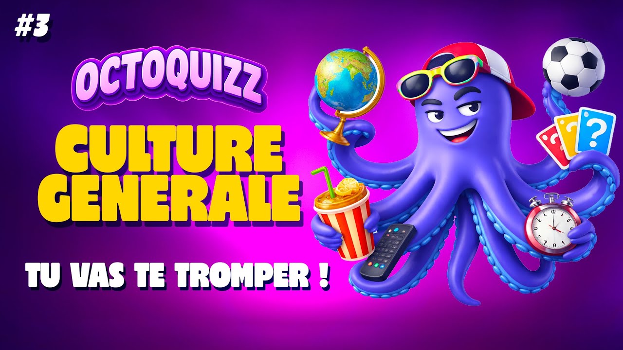 Jusqu’où va vraiment ta culture ? - Quizz 40 Questions - Culture Générale #3