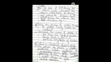 artificial radioactivity energy theory