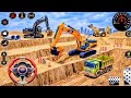 Real City Construction Simulator 3D - City Road Builder Excavator Trucks 2026 - Android Gameplay