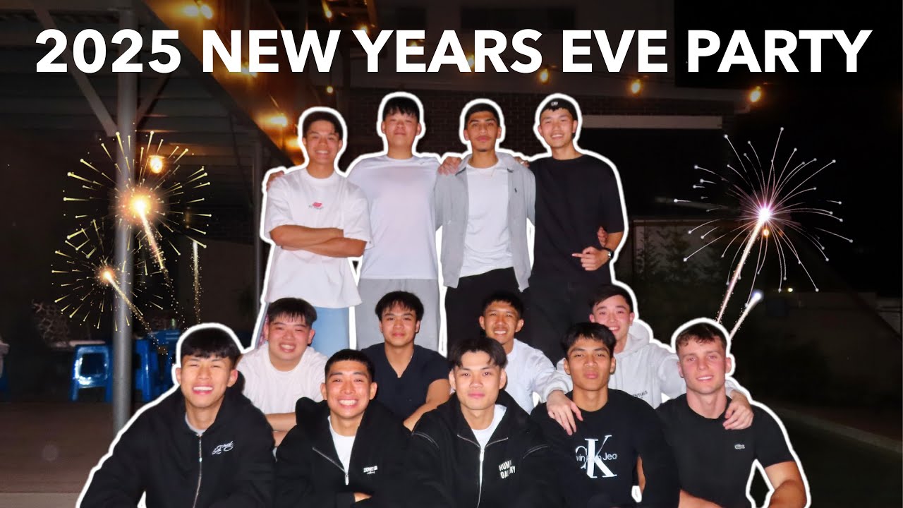 2025 NEW YEARS EVE PARTY | UNCS VLOG #5