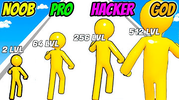 Scale Man - NOOB vs PRO vs HACKER vs GOD