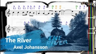 The River | Axel Johansson | Violin SHEET MUSIC [With Fingerings] [Level 3]