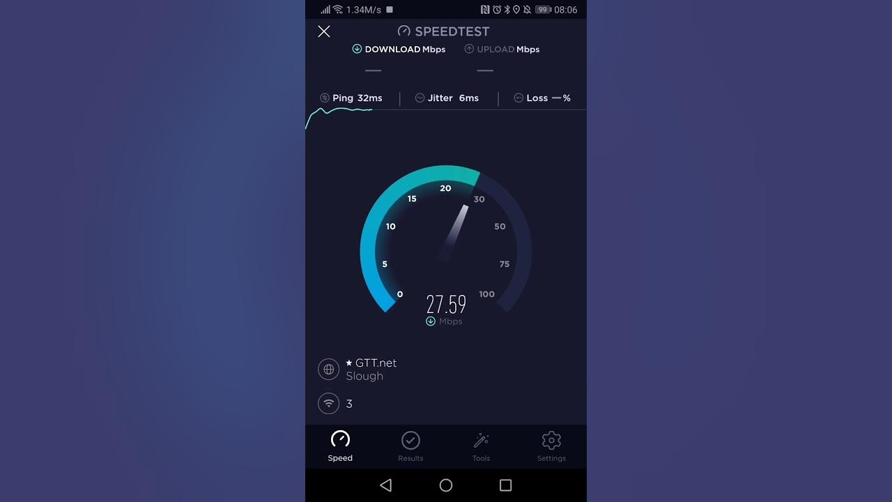 Three (3) UK Mobile Broadband Speed Test YouTube