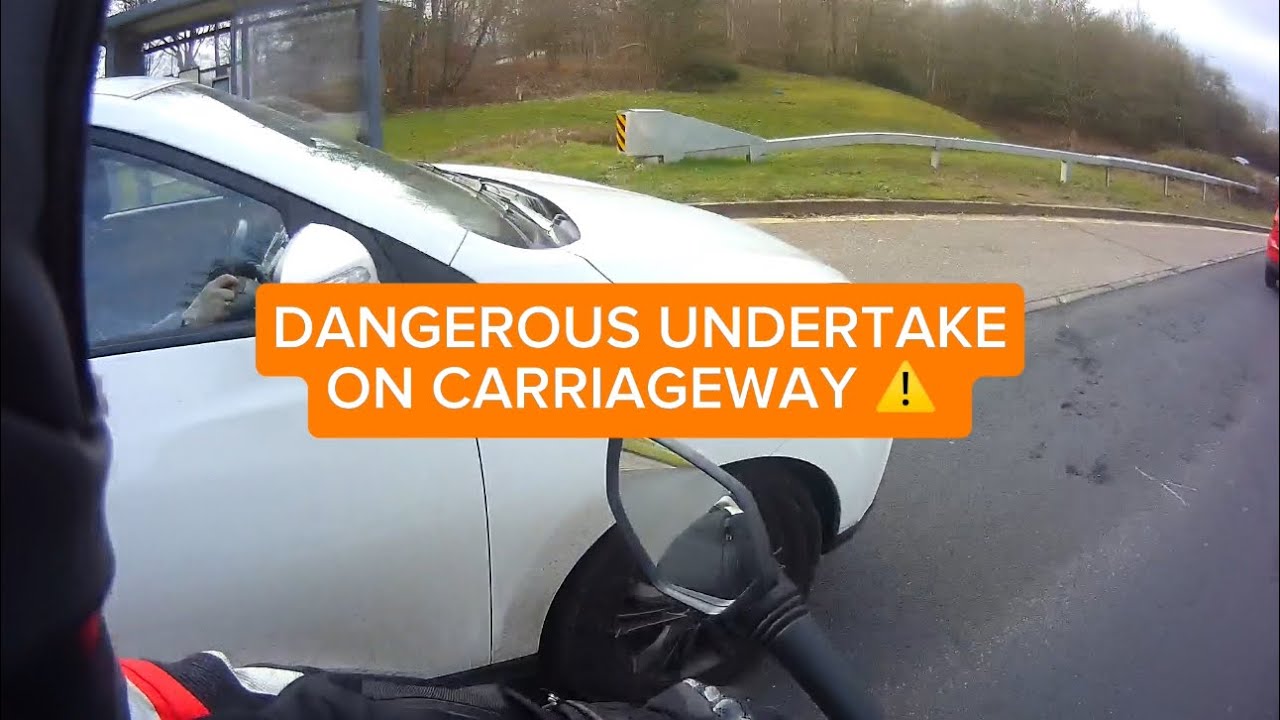 Crazy motorist nearly knocks me off bike - YouTube