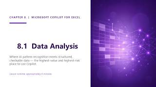 AB 730 Module 8 Lesson 1 Data Analysis