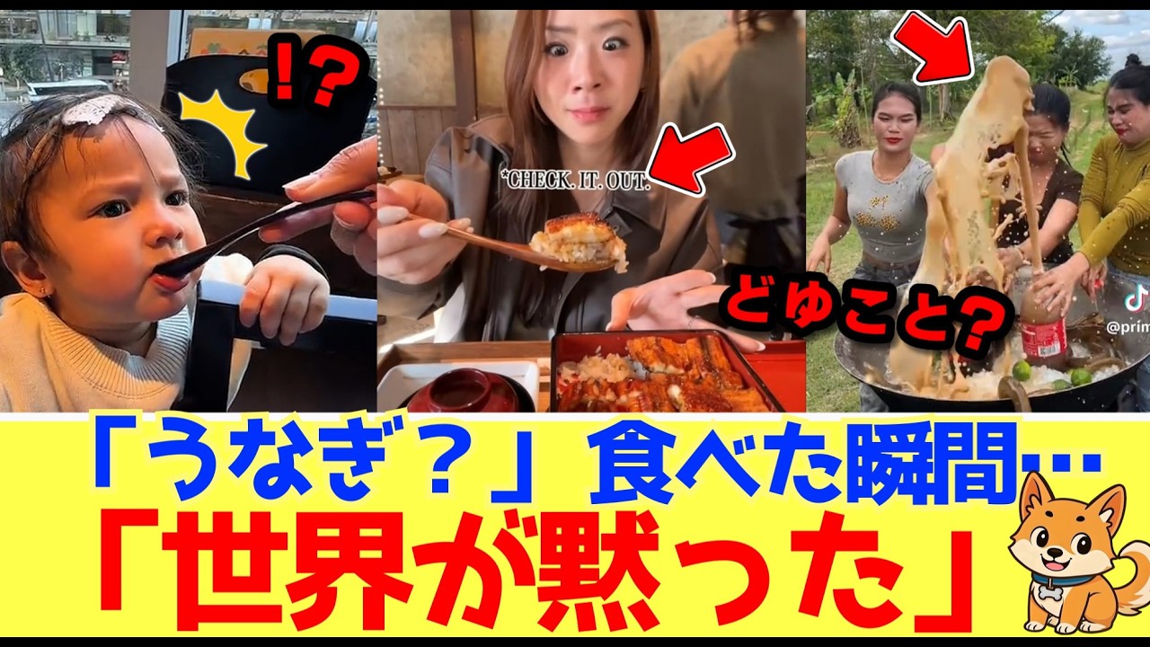 【海外の反応】「違いすぎる！」世界一と言われる日本のうなぎが特別な理由。海外レビューが絶賛した、日本のうなぎの正体。うなぎの救世主の正体とは！？