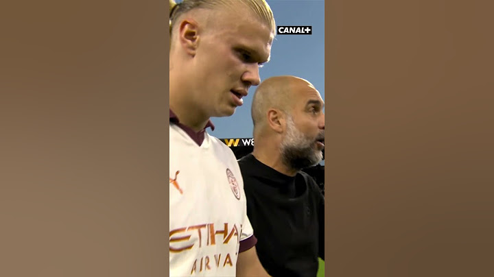 Guardiola embrouille Haaland malgré le doublé du Norvégien 🤬 #football #premierleague