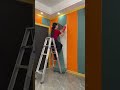 Interior wall renovation essential! Waterproof, moisture-proof, self-adhesive wall stickers #shorts
