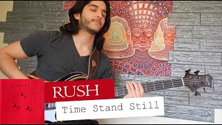 Rush - Time Stand Still  (Bass cover with tabs)