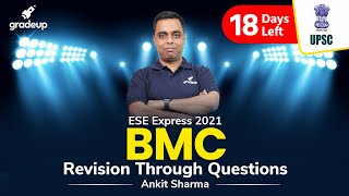 ESE 2021 Prelims | Civil Engg. | BMC | Revision Through Questions | By Ankit Sir