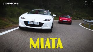 Mazda MX5, el descapotable más famoso del mundo: Miata ND vs. NA | Coches SoyMotor.com