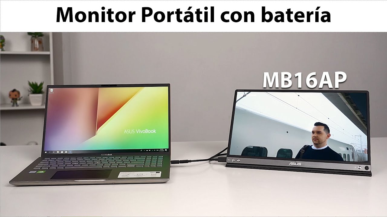 Monitor portátil con batería integrada | ASUS Zenscreen MB16AP