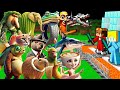 ALLE BRAINROT-TIERE vs. Sicherheits-Haus in Minecraft!