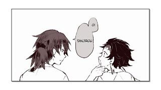 Tanjirou Kamado x Giyuu Tomioka Doujinshi - First Name