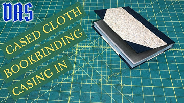 Case Bound Book 6 Casing In // Adventures in Bookbinding