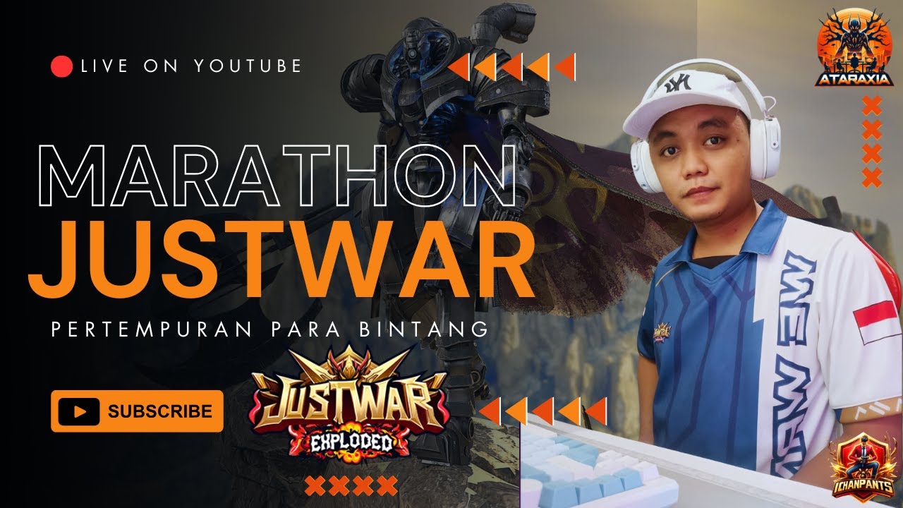 🔴 💥 OPEN BETA RF JUSTWAR — SIAPA PALING KUAT? 🔥 