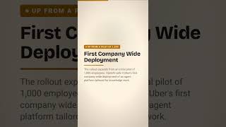 Uber Gives ChatGPT Work To Its Whole Company