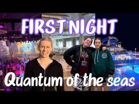 What’s the first night like on the Quantum of the Seas Cruise Ship?! Royal Caribbean Video Thumbnail