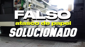 Falso Atasco de Papel | ENCODER PASO A PASO