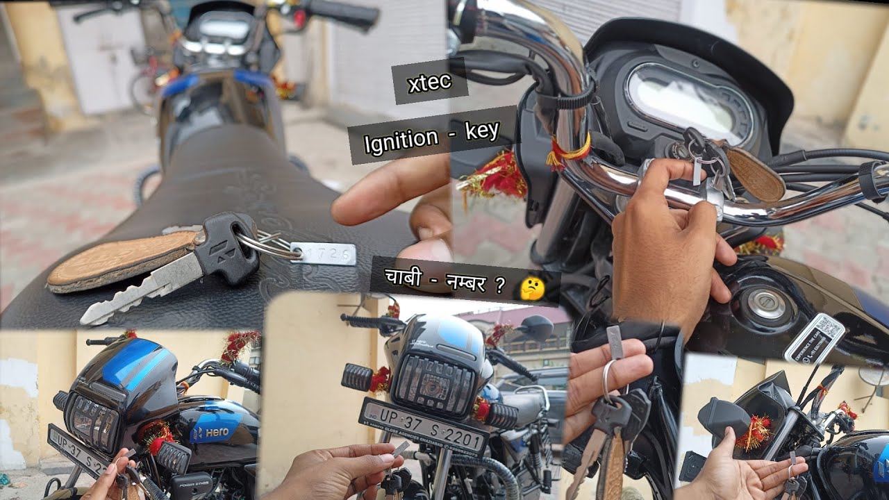 splendor xtec ignition key number splendor xtec ke features