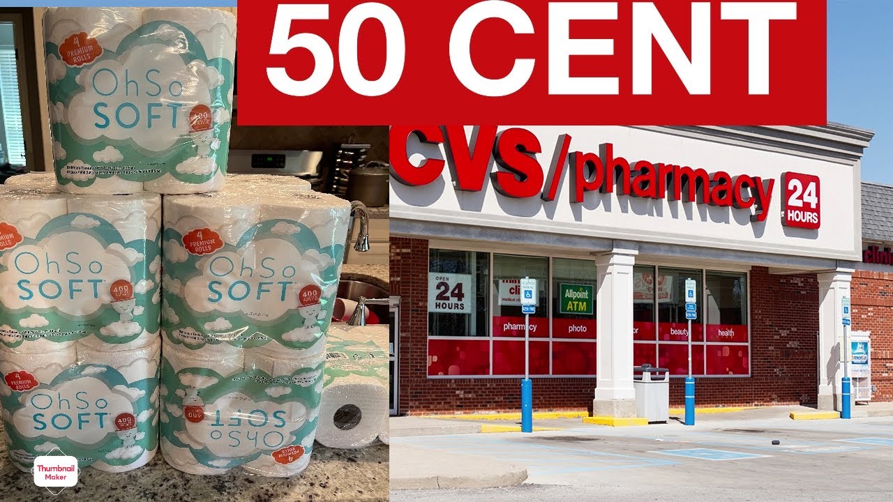 CVS Hidden Clearance/Run 50 Cent Toilet Paper!! NO Coupons Needed!!