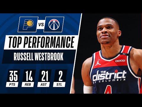 Going Hard: Russell Westbrook makes NBA & Wizards history vs. Pacers