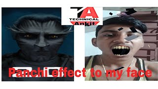 How to add Panchi  effect to my face robot 2.0 screenshot 5