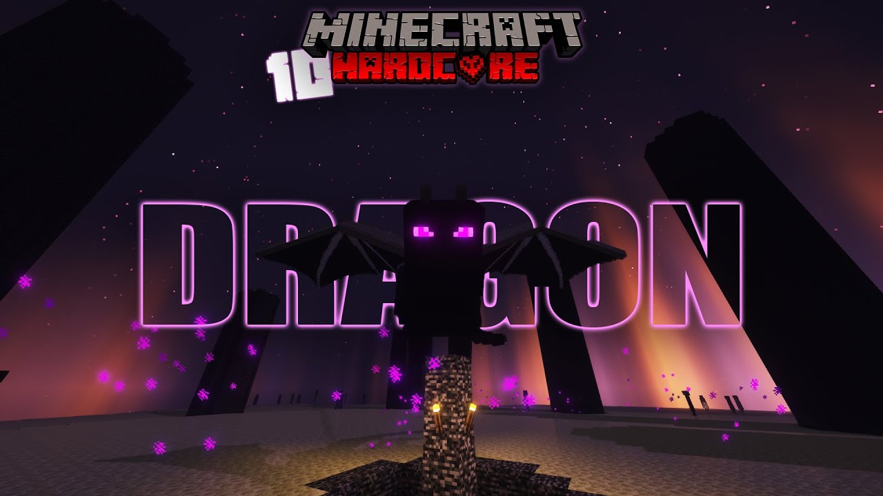 The Dragon Fight in Hardcore Minecraft | S2E10|