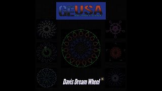 New Gilbert Engineering USA Davis Dream Wheel xLights Model