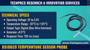 DS18B20 Temperature Sensor Probe Detailed Description,Applications and Technical Specifications