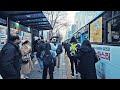 [4K] Gangnam Evening Walk - 6PM - Time to go home | 강남역 오후6시, 설날 전 마지막 퇴근길 풍경 - 서울 저녁 산책 불금 강남 거리 걷기