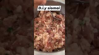 pork siomai X shrimp #siomai #merienda #diy