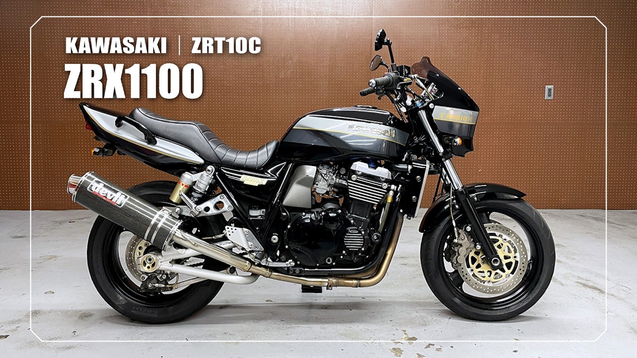 ZRX1100/ZRX1200R/S ☆動画☆ Devil製フルエキゾーストマフラー [3183R