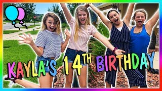 KAYLA'S 14TH BIRTHDAY | We Are The Davises