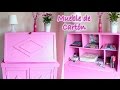 TUTORIAL MUEBLE DE CARTÓN VINTAGE TIPO SECRETER - Mery