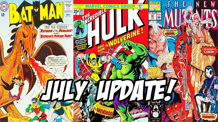 Comics To Invest In July 2024 Update