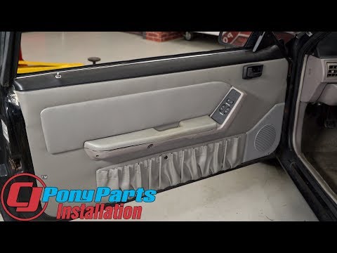 Mustang Tmi Door Panel Original Style Pair 1990 1991