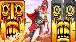 Temple Run 2 KARMA LEE Shadow Walker vs BARRY BONES Outrider – Characters Gameplay