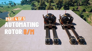 Automating Rotor/8m | 4 of 5 | EP22 | Satisfactory U8 | Blind Playthrough