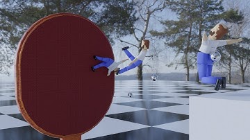 Fun With Ragdolls 1 - #Blender