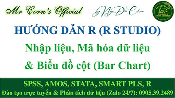 Hướng dẫn R Studio | Nhập liệu, Mã hóa dữ liệu & Biểu đồ cột (Bar Chart) 25102026 | NGÔ ĐỨC CHIẾN